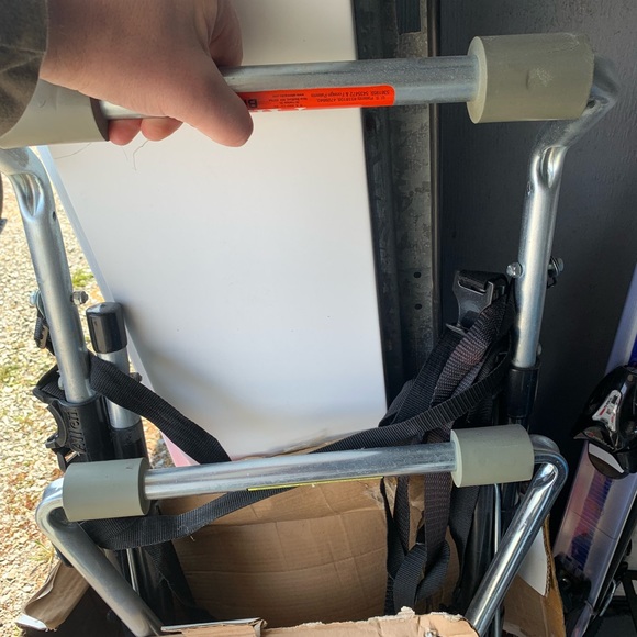 Bike Rack - 4 bicycle trunk bike rack. Allen brand. New but opened box - Picture 3 of 4